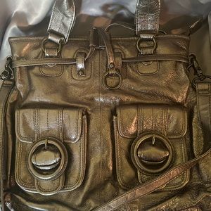 Elliot Luca Silver purse.